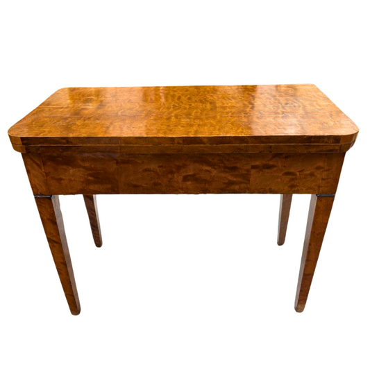 Biedermeier Flip Top Game Table