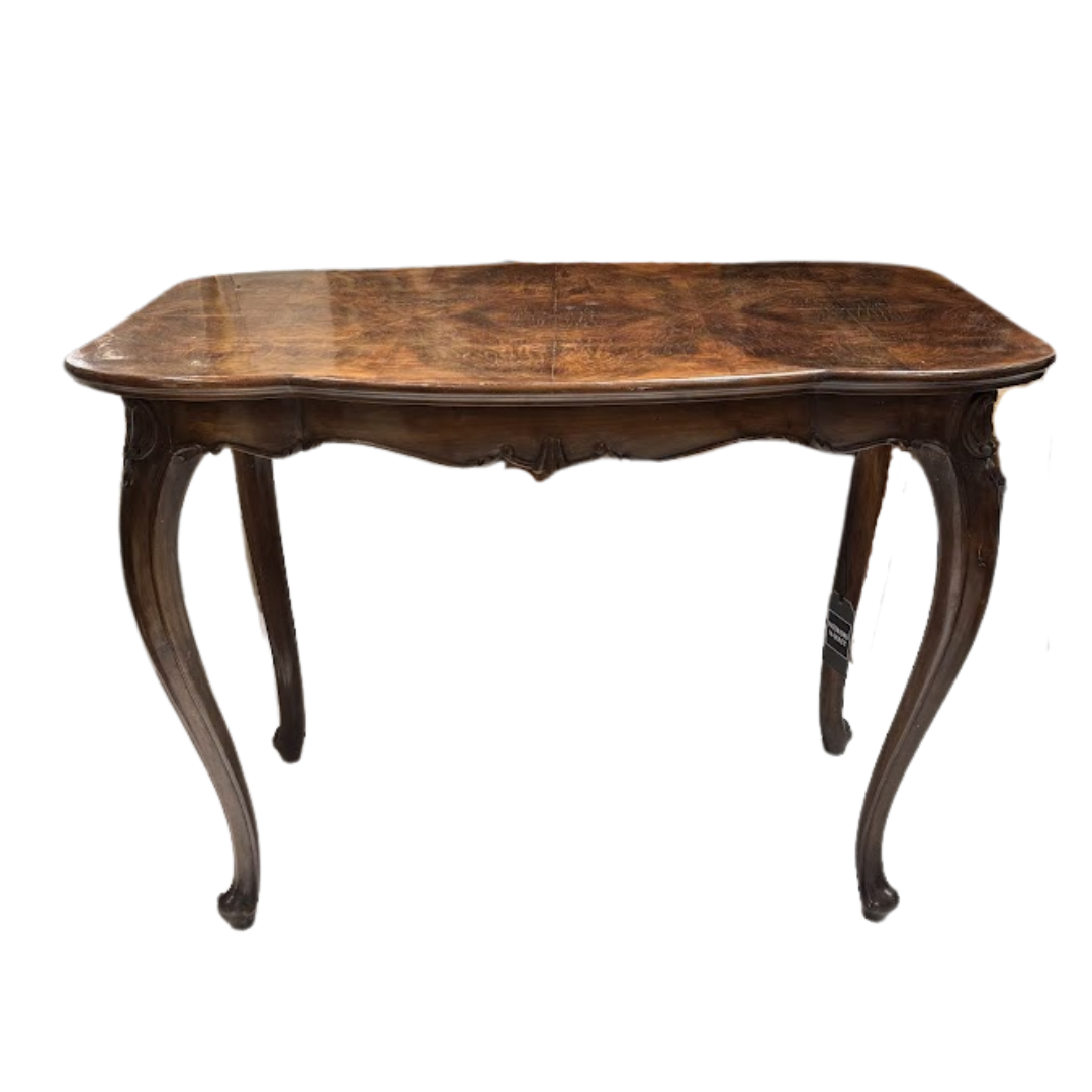 French Walnut Louis XV Style Table Circa 1810