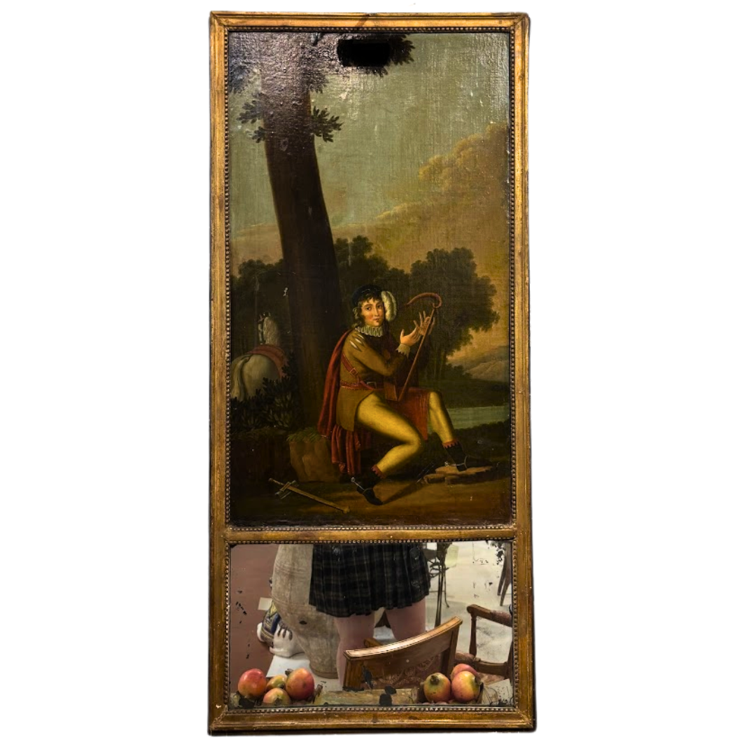 18th Century Italian Trumeau Mirror