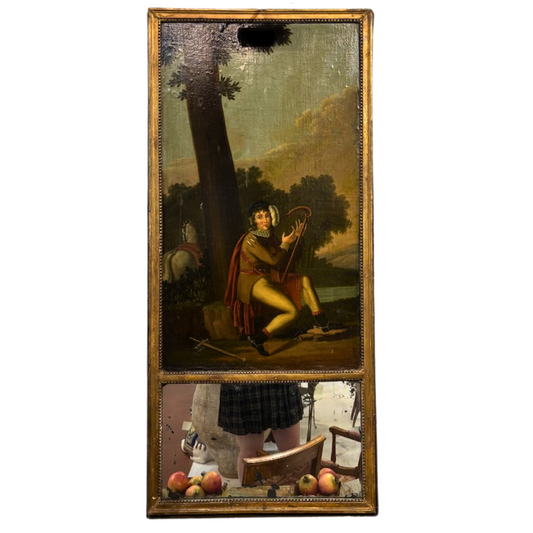 18th Century Italian Trumeau Mirror