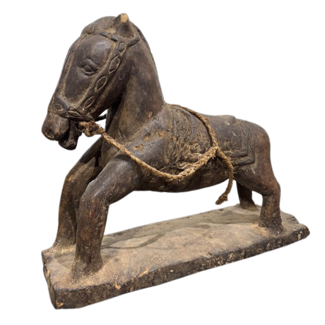 Antique African Carved Horse