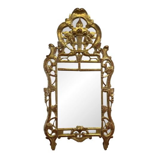 Antique 18th Century French Beaucaire Mirror from a Village in Provence on the Rhone River