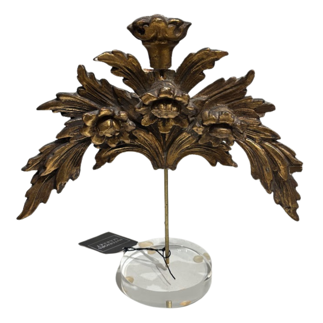 French Gilt Fragment on Stand