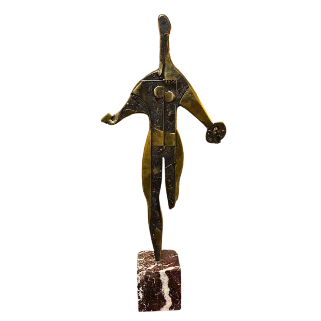 Vintage Signed and Dated 1974 EAG Sculpture