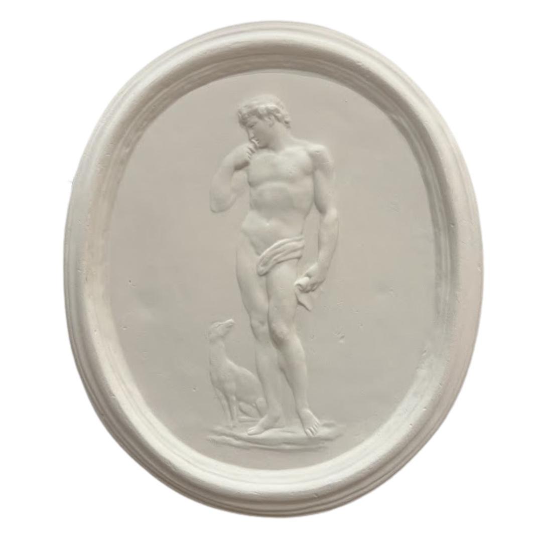 12.5" Handmade Plaster Replica of Piece Found in Northern Italy