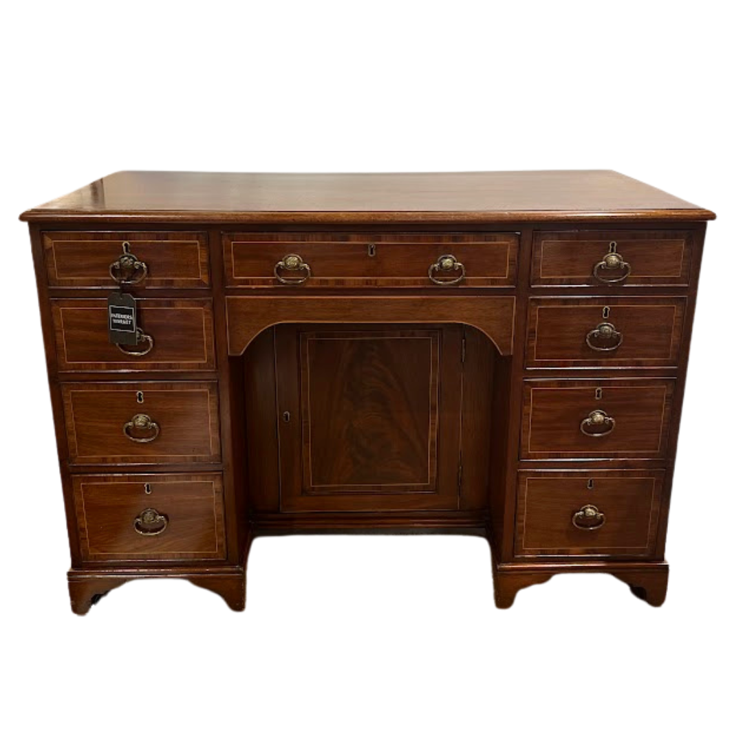 George IV Mahogany Knee-Hole Desk by Thomas Wilson (English, 1799)