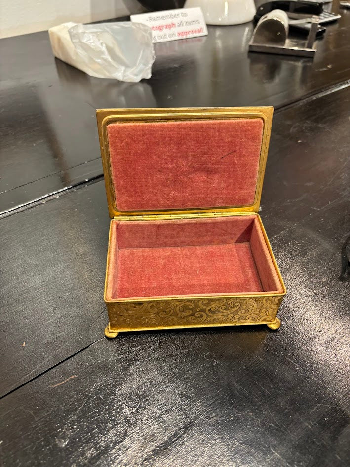 Mid 20th Century Apollo Jeweled Vanity Box