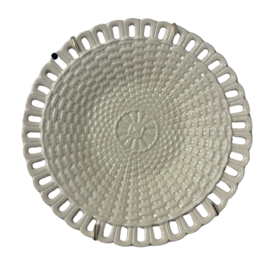 7 3/8" Creamware Dish Circa 1870