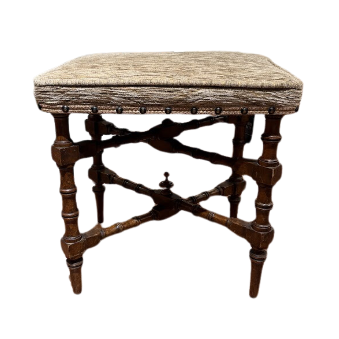 French Walnut Stool