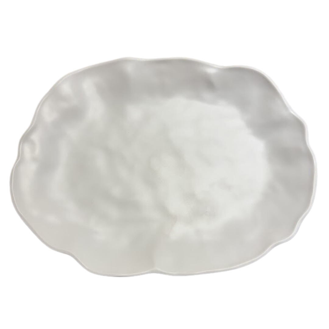 Melamine Freeform Oval Platter