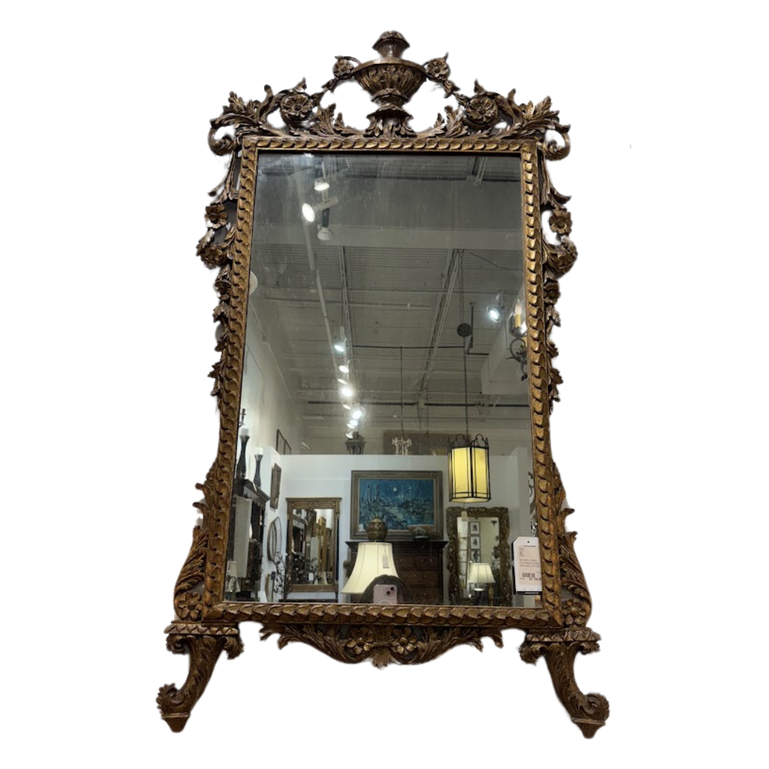 Fine Early 20th Century Giltwood Italian Mirror