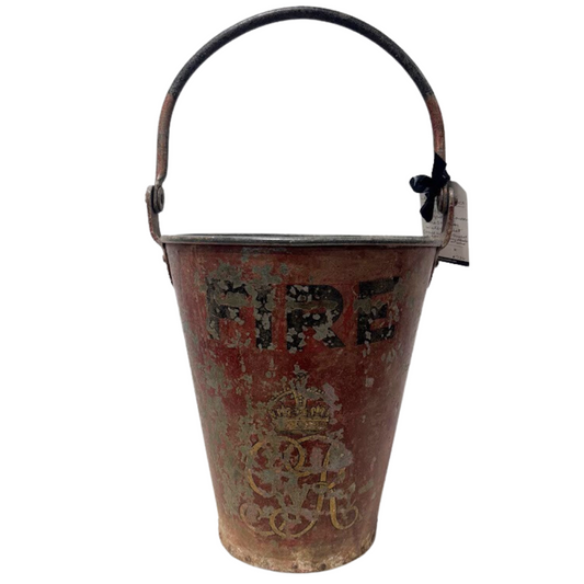 Antique Fire Station Bucket Found in London