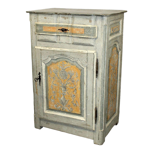 French Louis XV Confiturier Cabinet- Early 19th Century