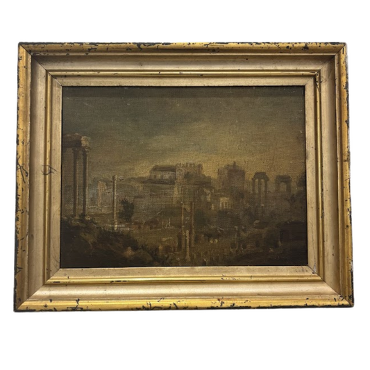 Italian Oil Painting Circa 1969 (#241202)