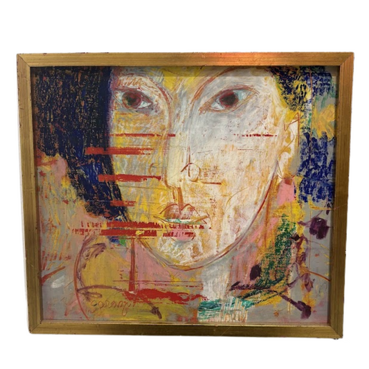 Contemporary Portrait by French Artist Michel Sarazin