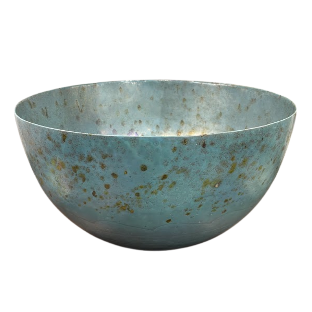 Modern Large Blue Bowl