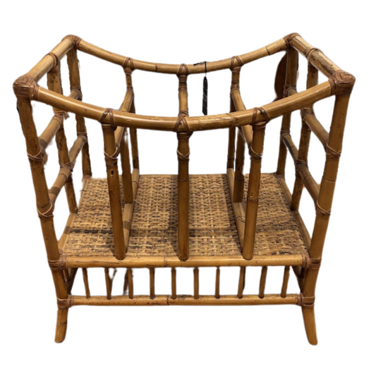 Rattan Magazine Rack