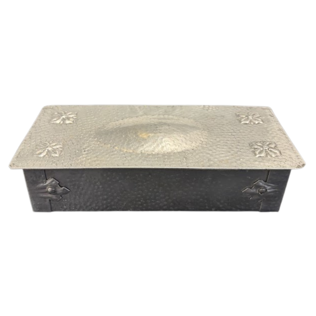 Hammered Antique Cigarette Box