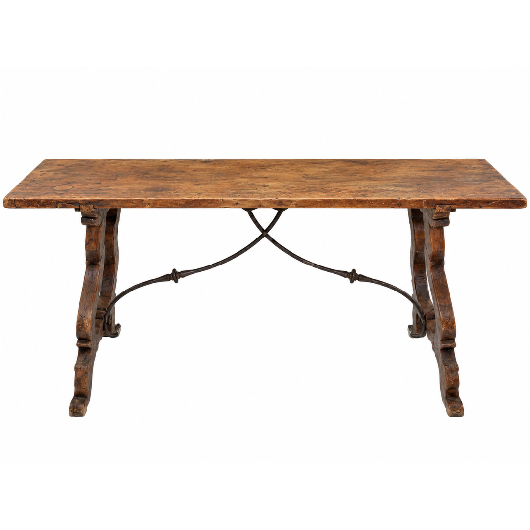 Italian Trestle Table