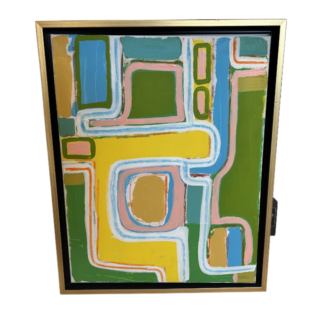 Original Abstract Oil Painting by Kammy Sohrabian