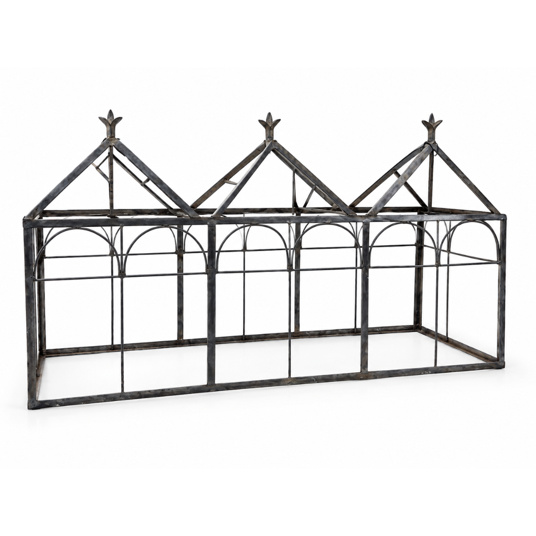 Vintage Gothic Wireframe Garden House