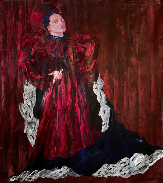 "Faustian" Oil on Canvas by Daniel Zimmerman