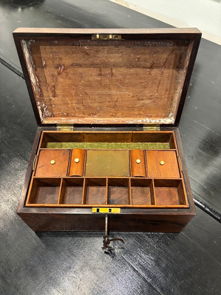 Antique Rosewood Dresser Box