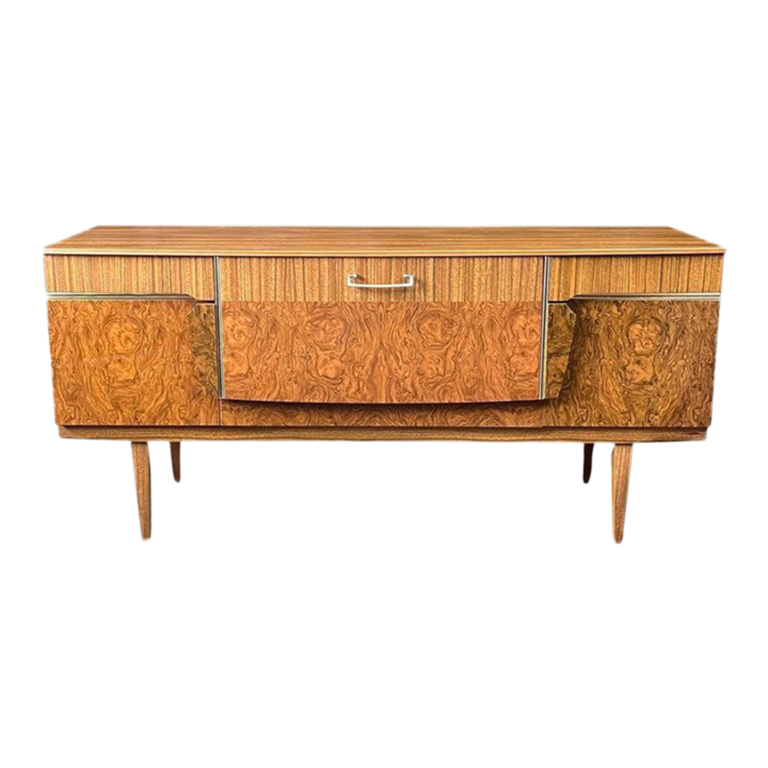 Mid Century English Credenza and Dry Bar by Beautility