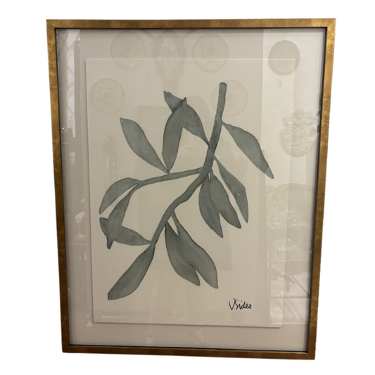 Original Watercolor Botanical by South Georgia Artist, V. Sides