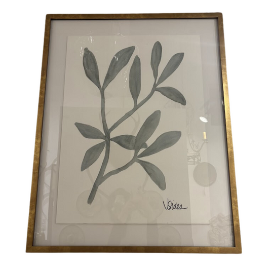 Original Watercolor Botanical by South Georgia Artist, V. Sides