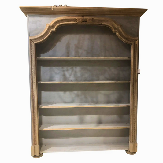 Vintage Late 20th Century French Provincial Large Bookcase