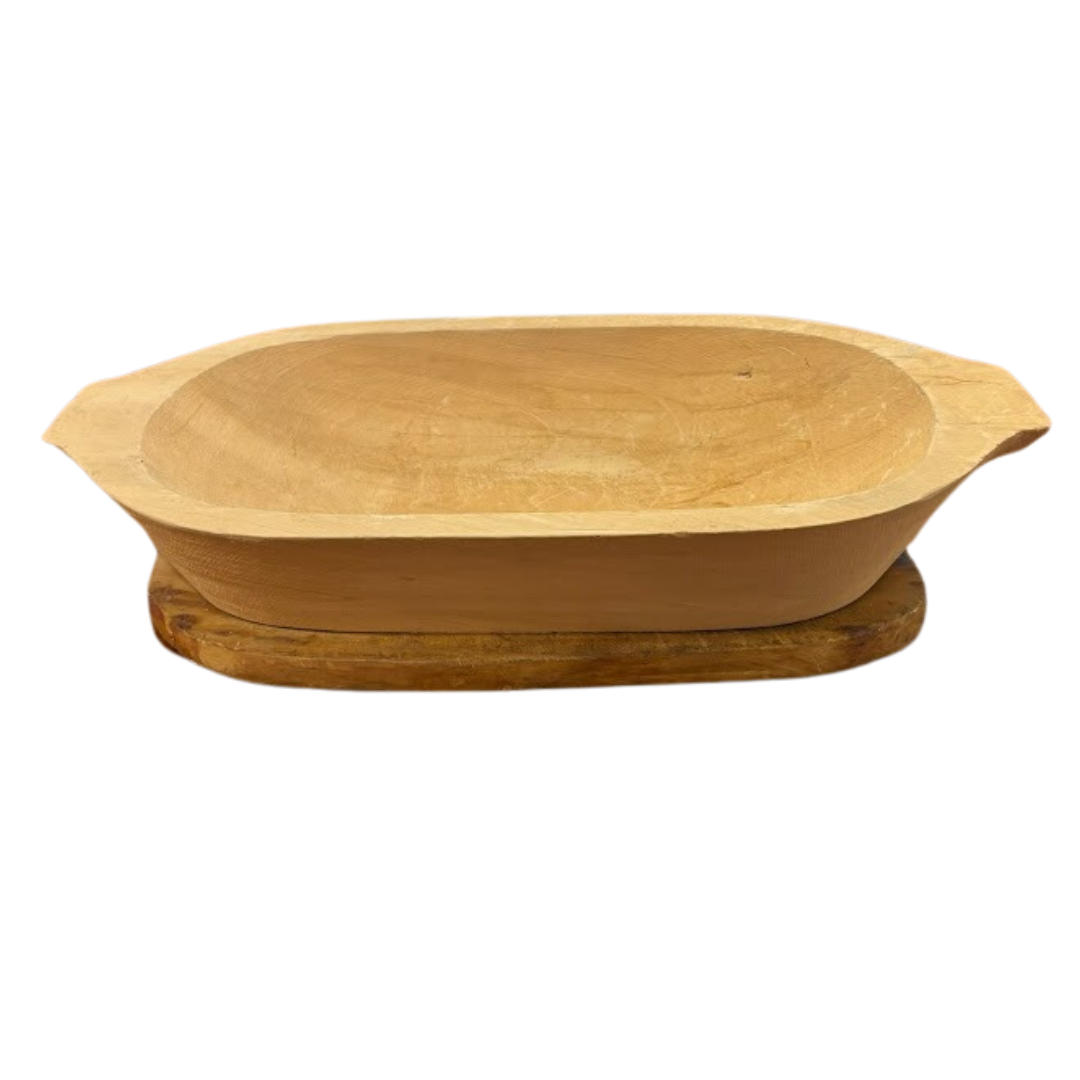 Petite Dough Bowl with Cutting Board Stand