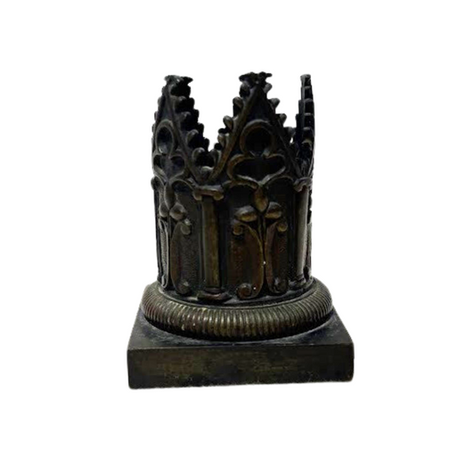 Bronze Gothic Match Holder