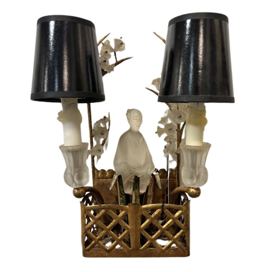 Bagues Chinoiserie Sconce