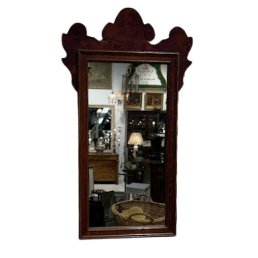 Vintage Black Forest Style Mirror